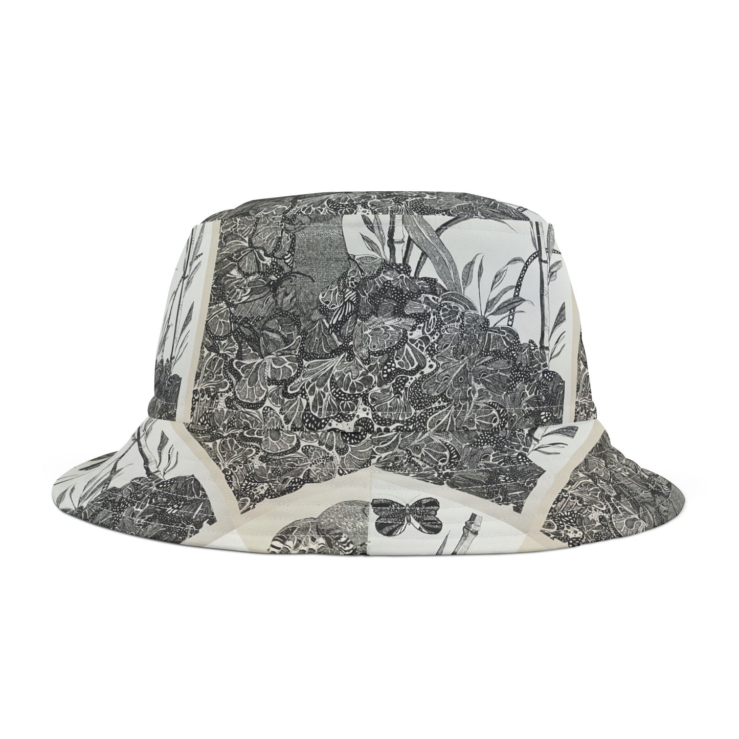 Bucket Hat - 'Black Butterfly'