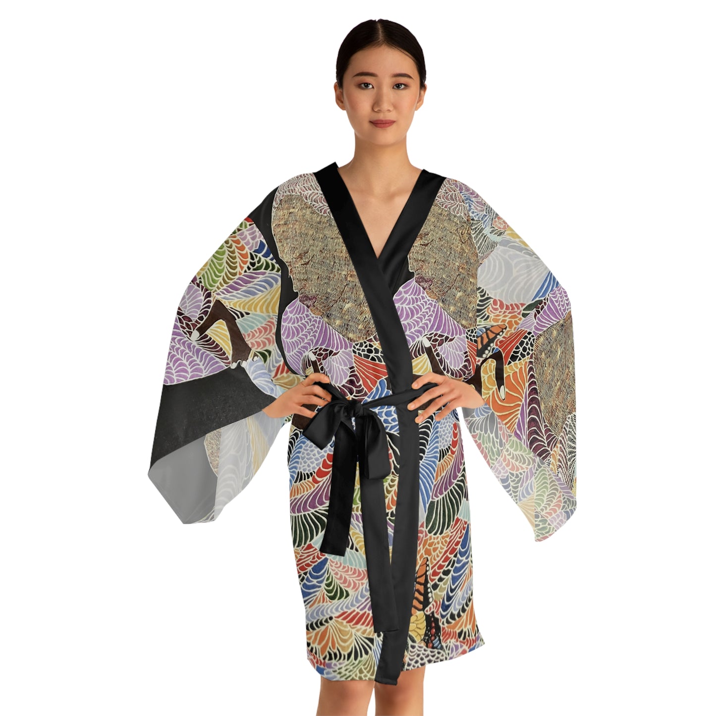 Kimono Robe - 'Loving every piece of me'