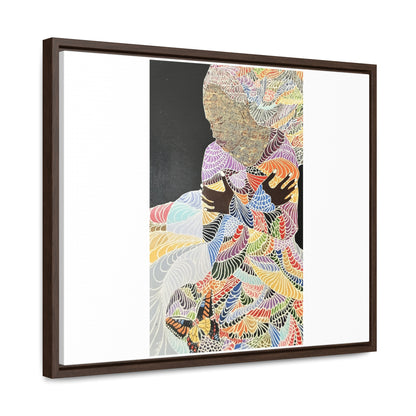 'Loving Every Piece of me' Gallery Canvas Wraps, Horizontal Frame print