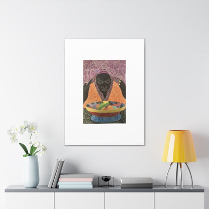 Print Canvas Stretched, 0.75" Print "Blessed Nourishment"