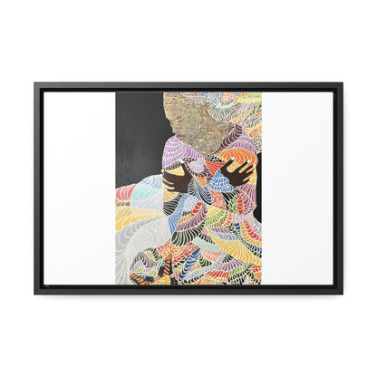 'Loving Every Piece of me' Gallery Canvas Wraps, Horizontal Frame print