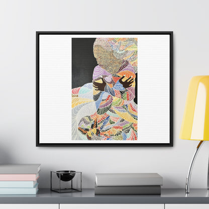 'Loving Every Piece of me' Gallery Canvas Wraps, Horizontal Frame print