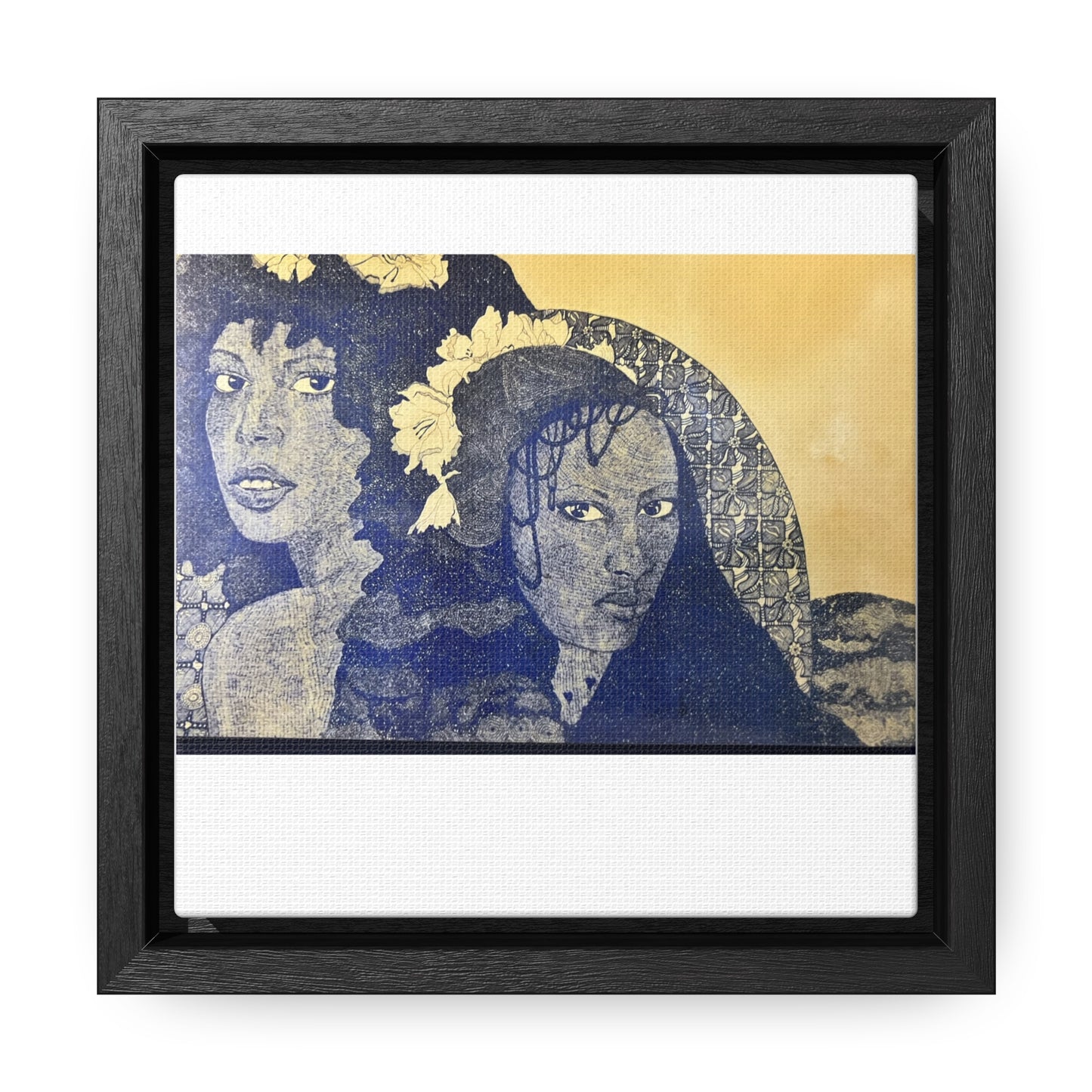 'Sister Twister' Framed Print