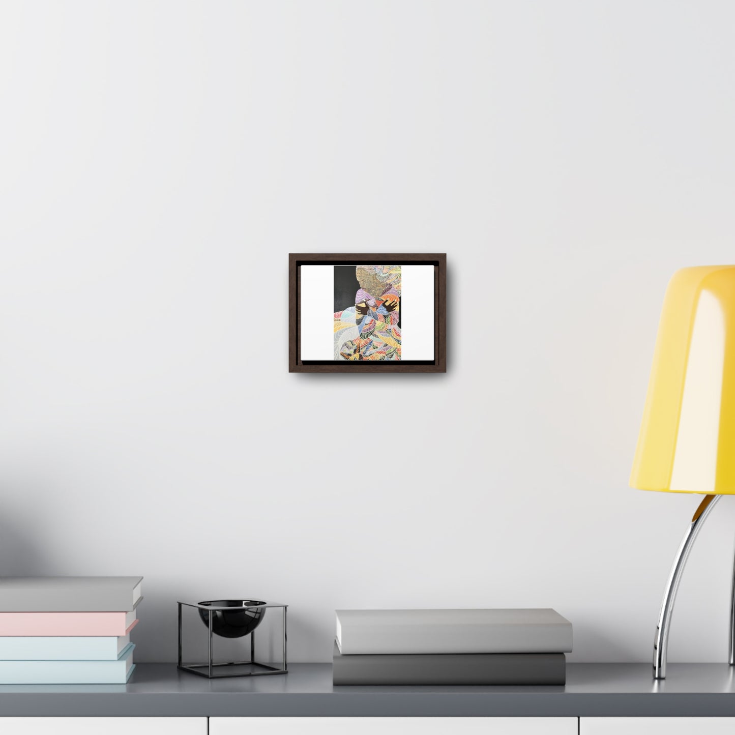 'Loving Every Piece of me' Gallery Canvas Wraps, Horizontal Frame print