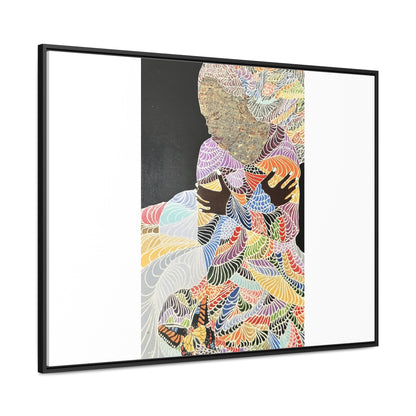 'Loving Every Piece of me' Gallery Canvas Wraps, Horizontal Frame print