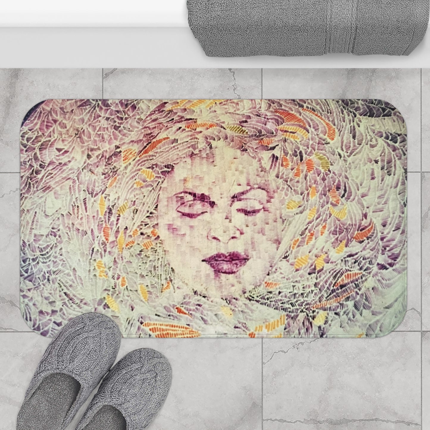 'Royal State of mind' Bath Mat