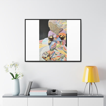 'Loving Every Piece of me' Gallery Canvas Wraps, Horizontal Frame print