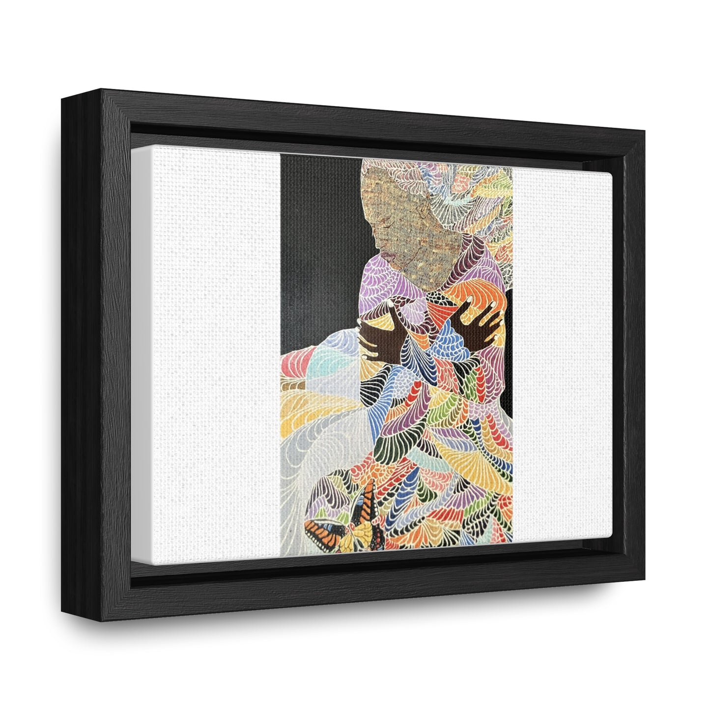 'Loving Every Piece of me' Gallery Canvas Wraps, Horizontal Frame print