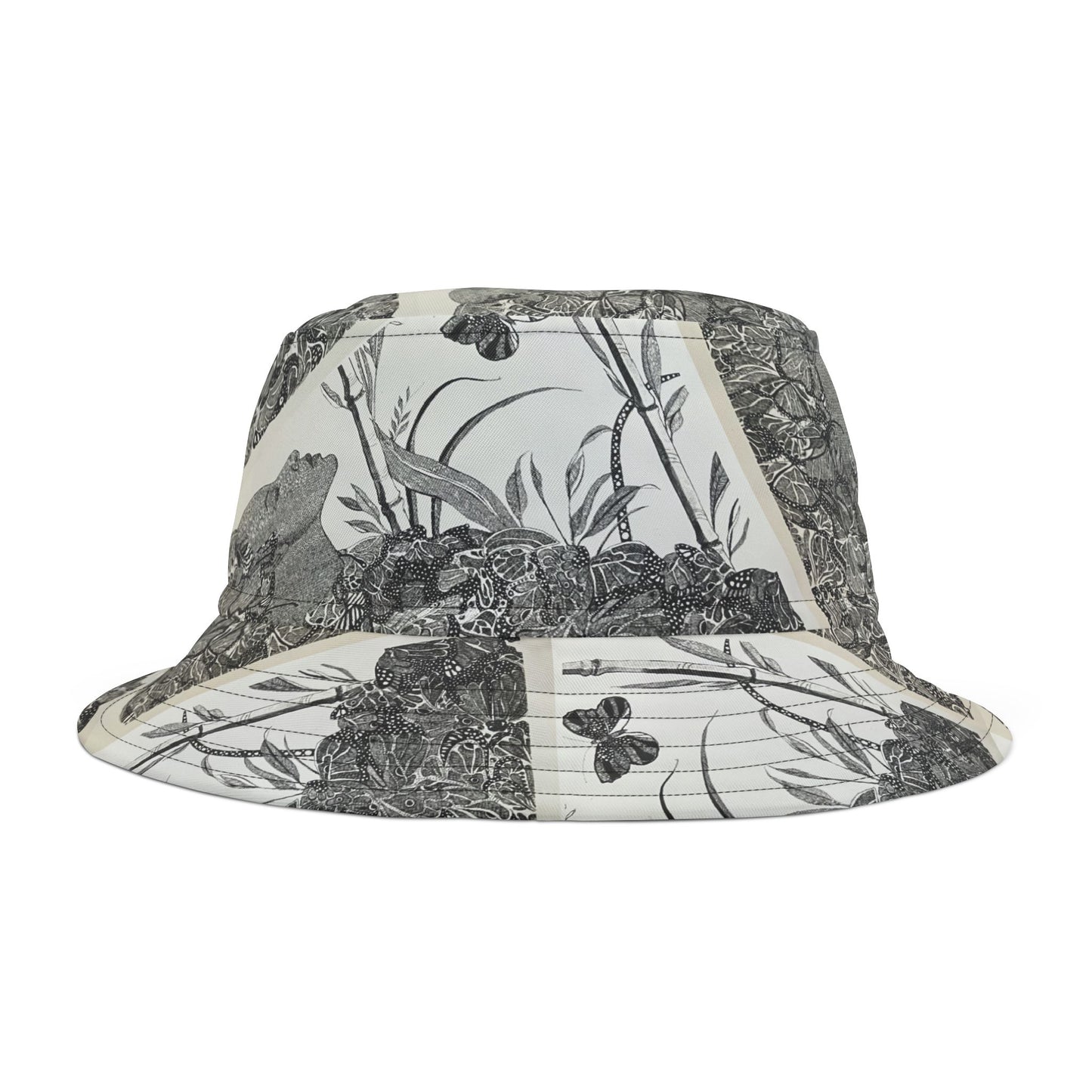 Bucket Hat - 'Black Butterfly'