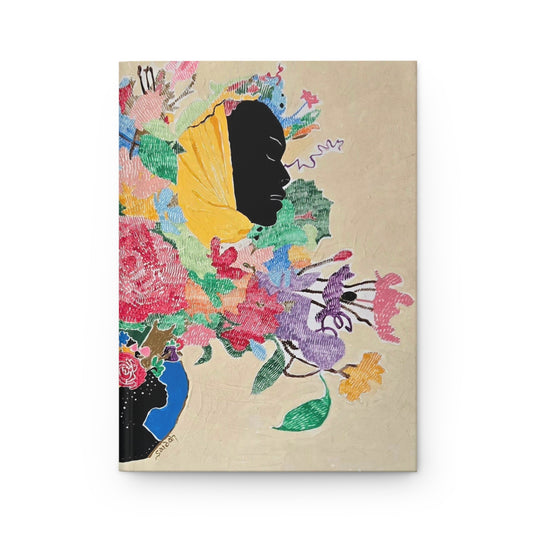 Hardcover Journal Matte-"Full Bloom"