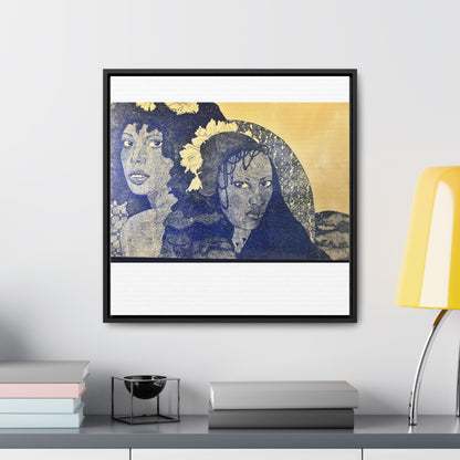 'Sister Twister' Framed Print