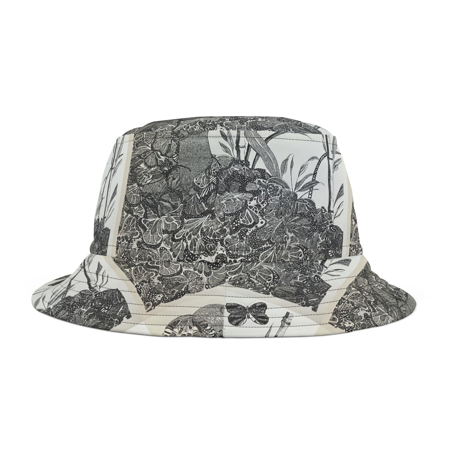 Bucket Hat - 'Black Butterfly'