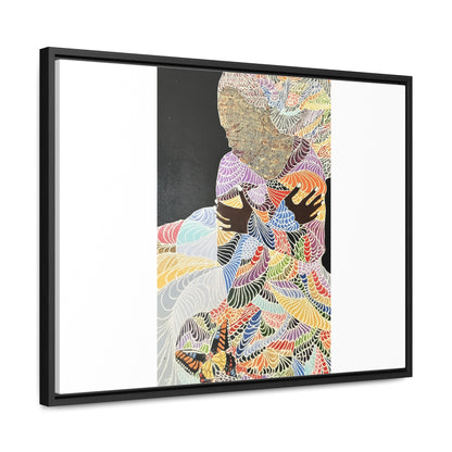 'Loving Every Piece of me' Gallery Canvas Wraps, Horizontal Frame print