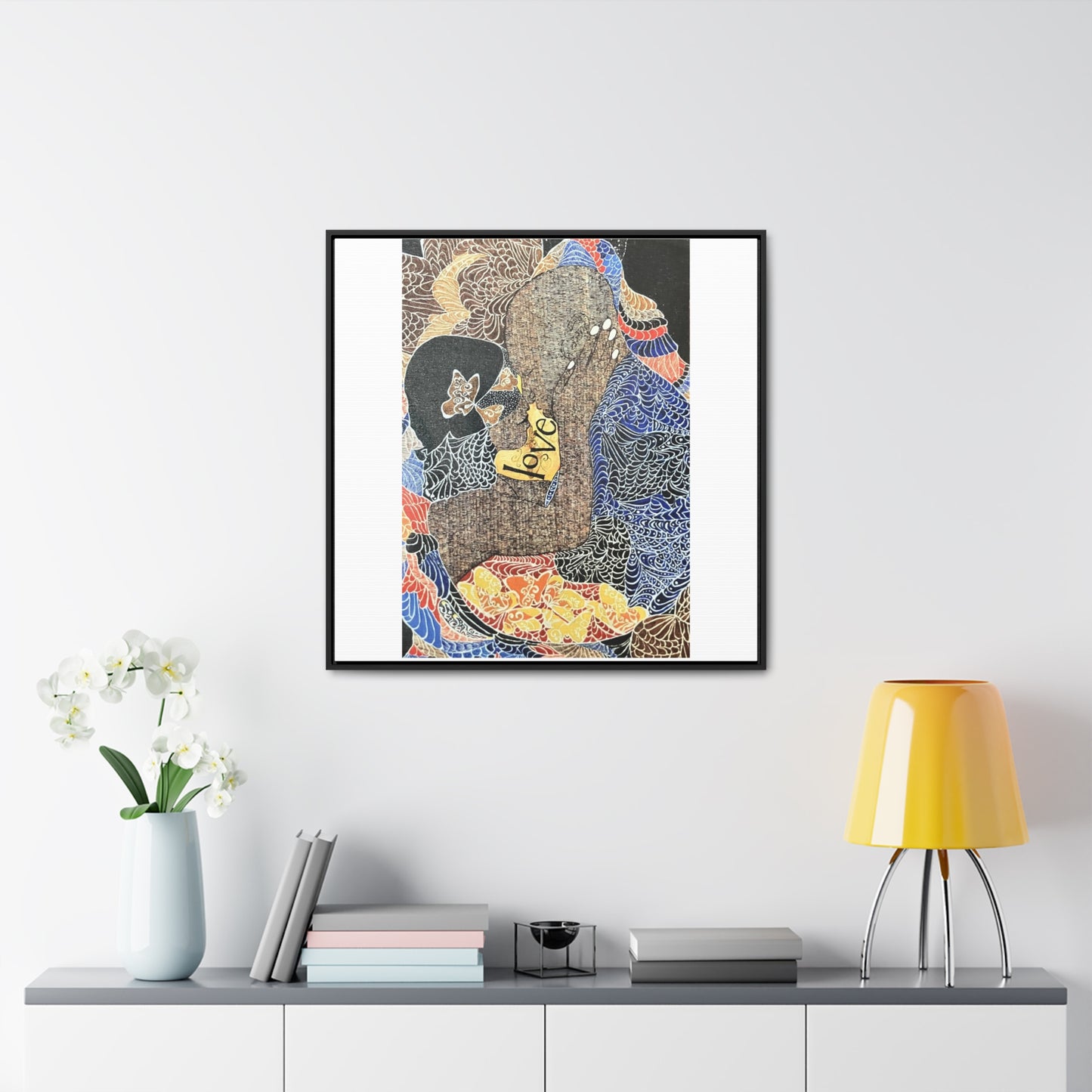 'The Art of Love' Framed Print