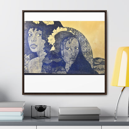 'Sister Twister' Framed Print