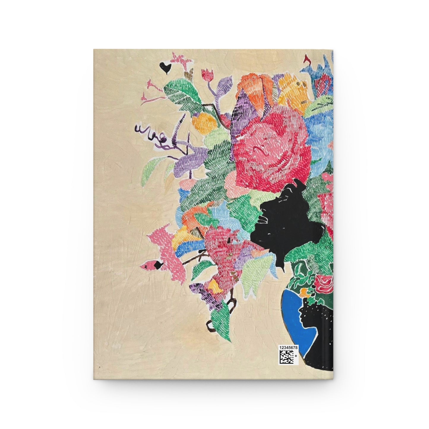 Hardcover Journal Matte-"Full Bloom"