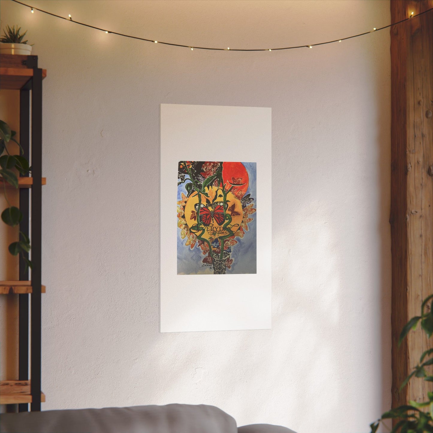 Every day is beautiful, Print Canvas