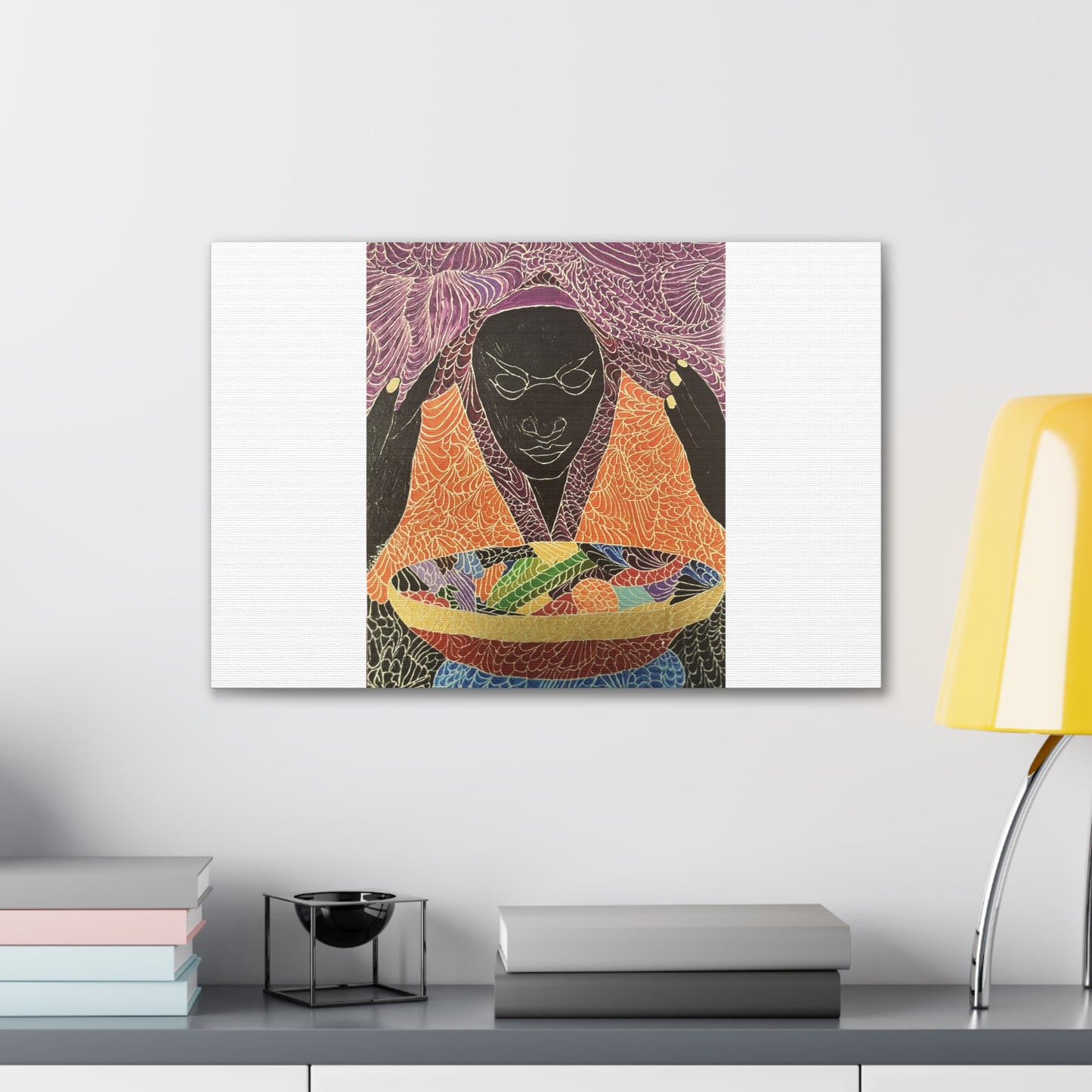 Print Canvas Stretched, 0.75" Print "Blessed Nourishment"