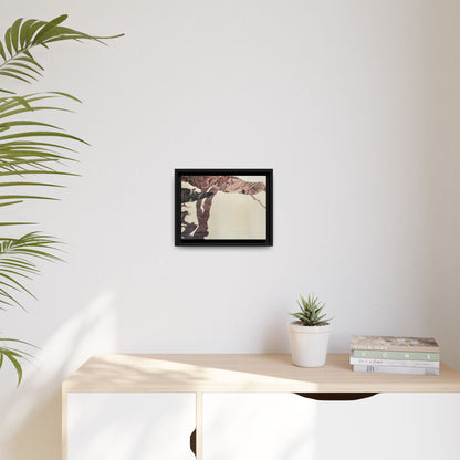 Print - Poised and Perched Canvas Art Frame