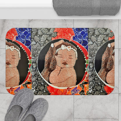 Art-Peace Bathmat "The world in his hands"