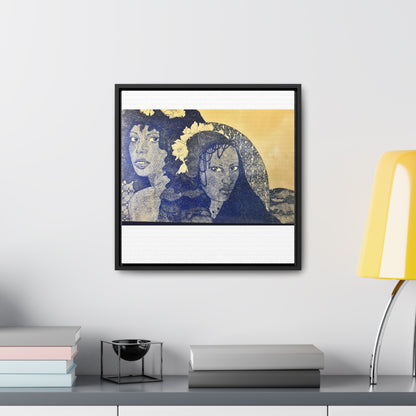 'Sister Twister' Framed Print