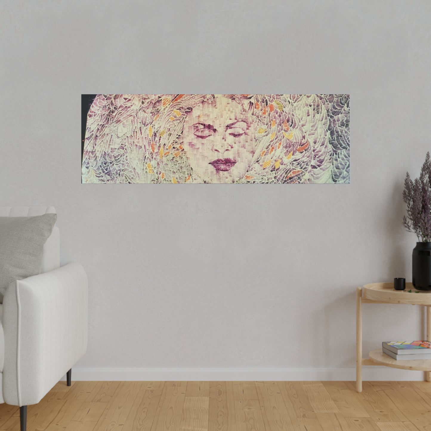 Print-Matte Canvas, Stretched, 0.75" "Royal state of mind"