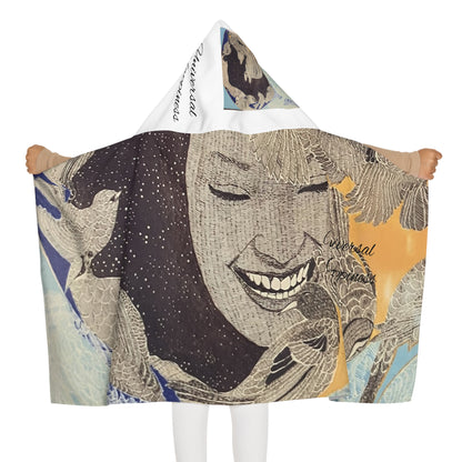 Youth Hooded Towel Universal Happiness