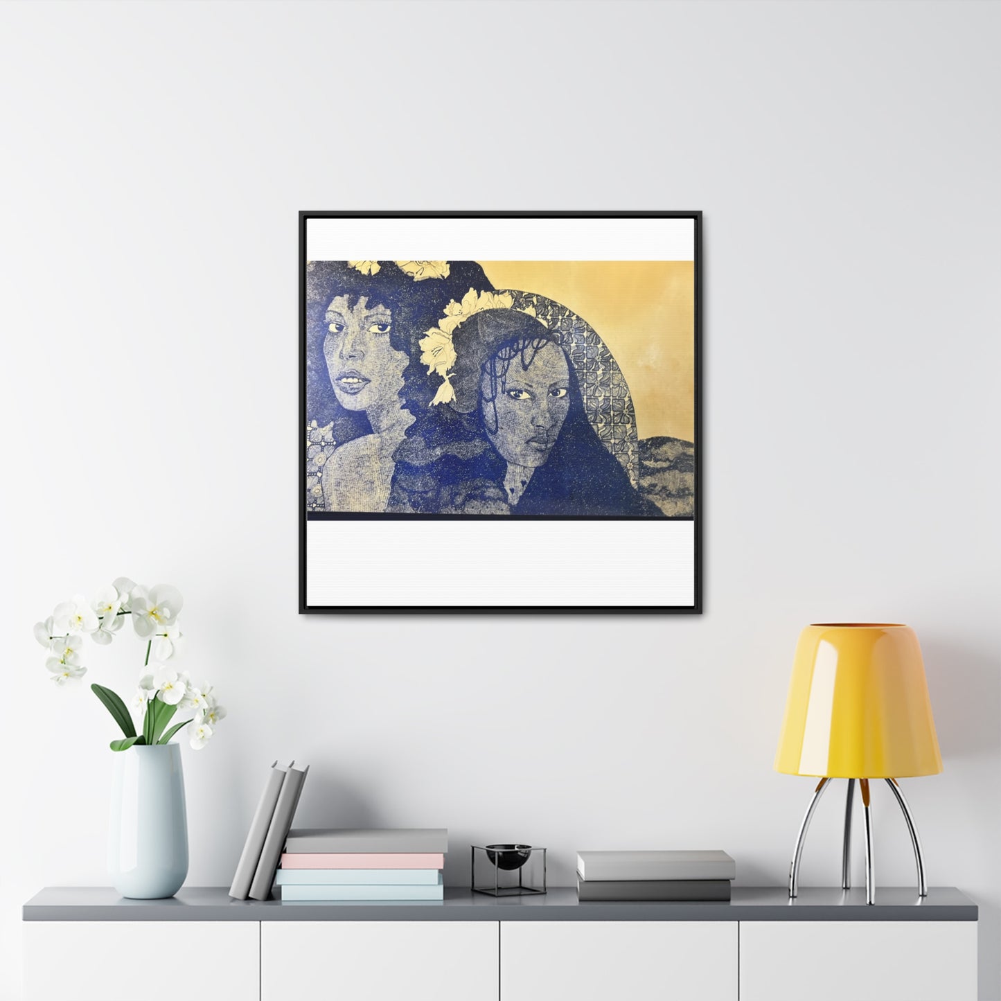 'Sister Twister' Framed Print