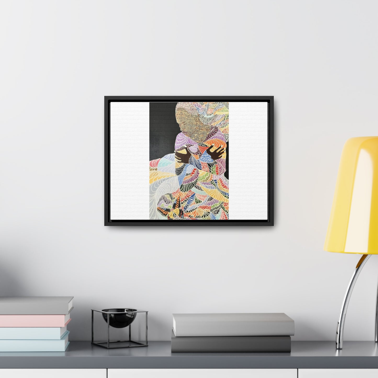 'Loving Every Piece of me' Gallery Canvas Wraps, Horizontal Frame print