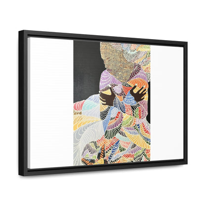 'Loving Every Piece of me' Gallery Canvas Wraps, Horizontal Frame print