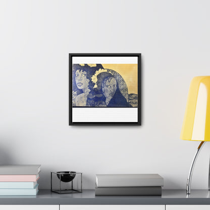 'Sister Twister' Framed Print