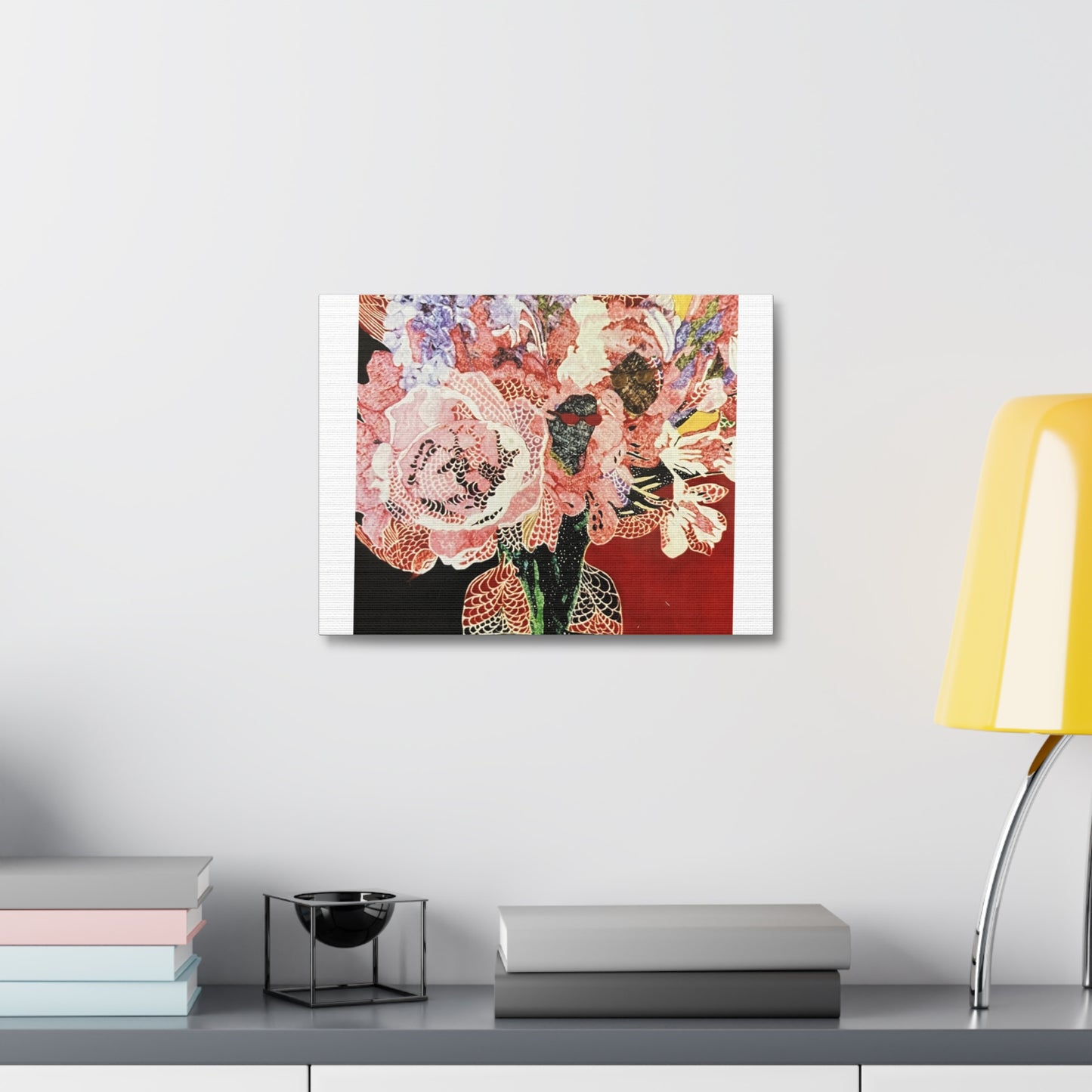 Print-Floral Inspiration Stretched Canvas