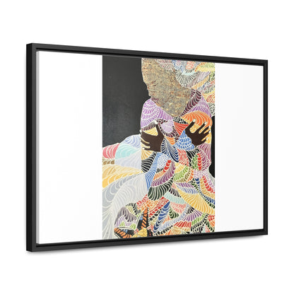 'Loving Every Piece of me' Gallery Canvas Wraps, Horizontal Frame print