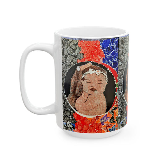 Ceramic Mug - The world in his hands