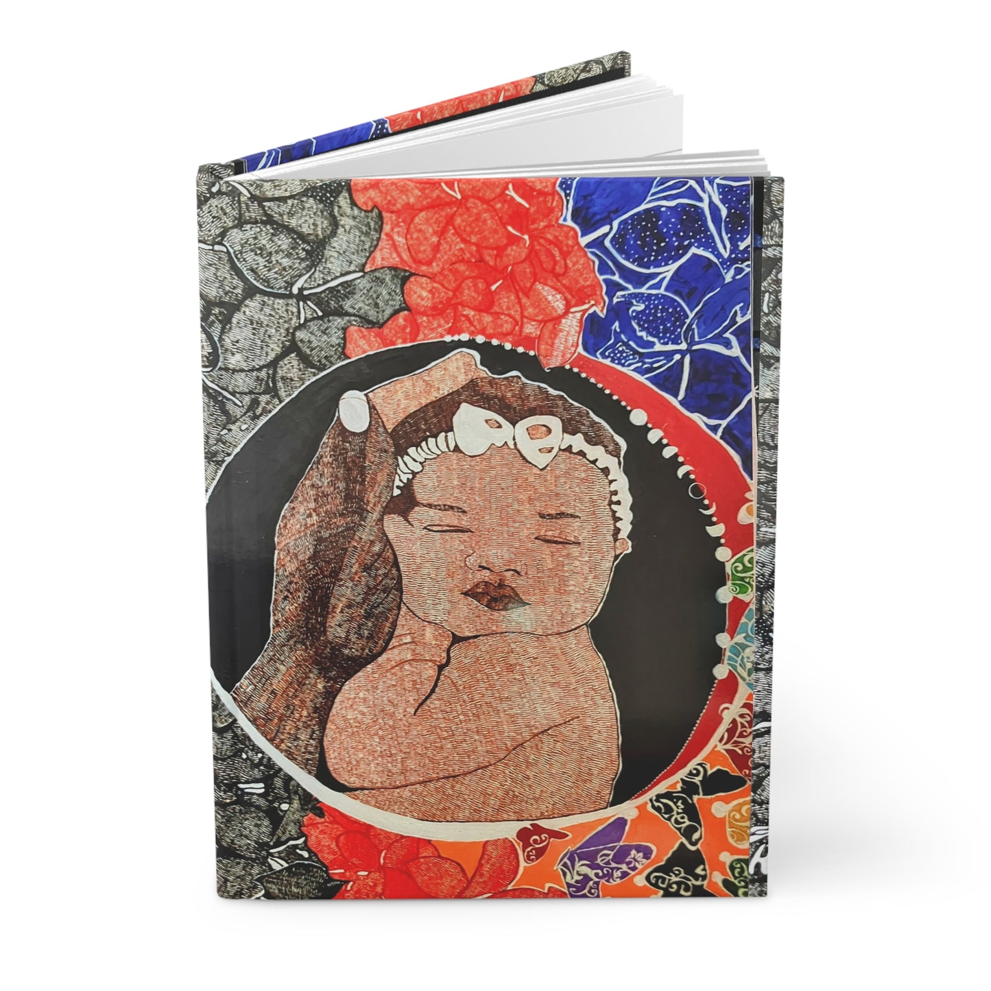 Hardcover Journal Matte-"The world in his hands"