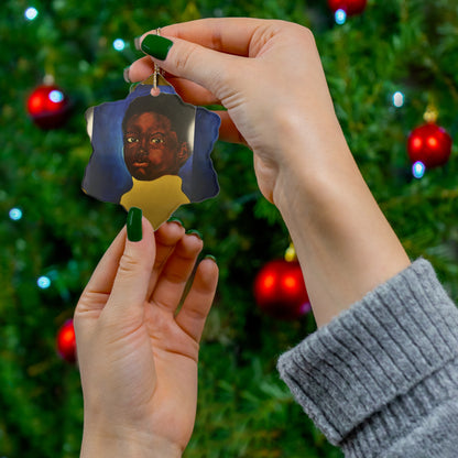 'Boy oh boy' -Ceramic Ornament, 4 Shapes