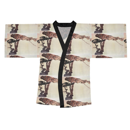 Kimono Robe - Poised and perched