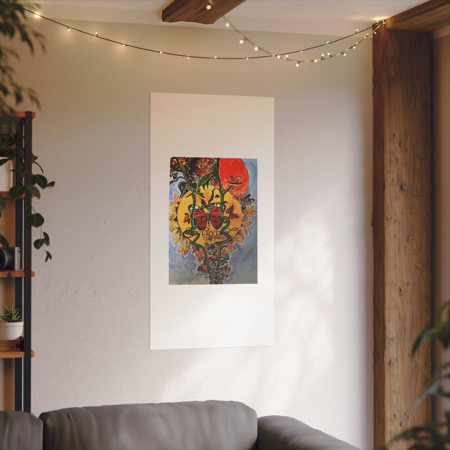 Every day is beautiful, Print Canvas