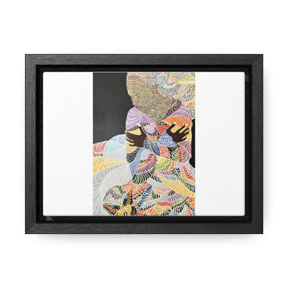 'Loving Every Piece of me' Gallery Canvas Wraps, Horizontal Frame print