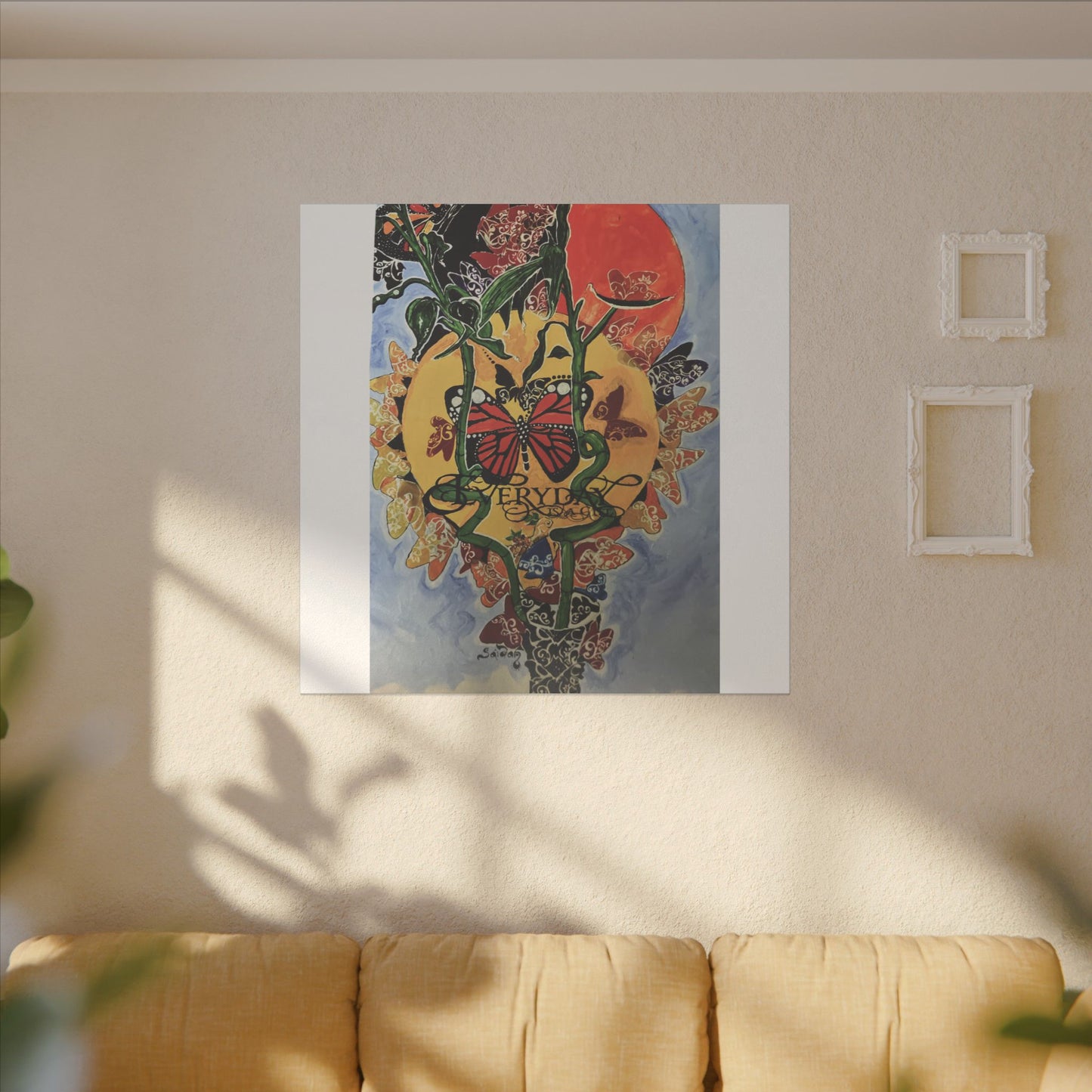 Every day is beautiful, Print Canvas