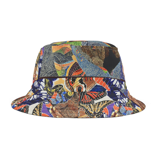 Bucket Hat - 'To Love Love a Child' Design by Art Peace by Saidah