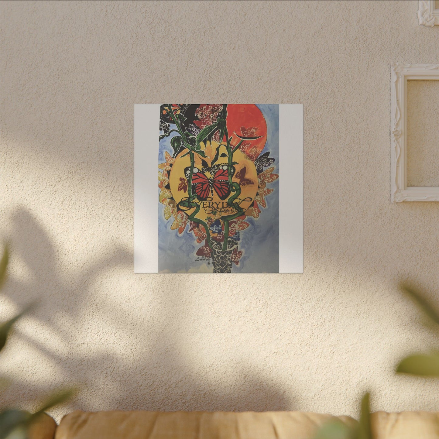 Every day is beautiful, Print Canvas