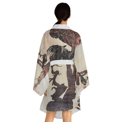 Kimono Robe - Poised and perched