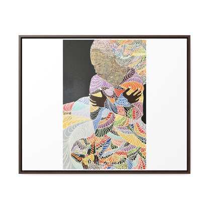 'Loving Every Piece of me' Gallery Canvas Wraps, Horizontal Frame print