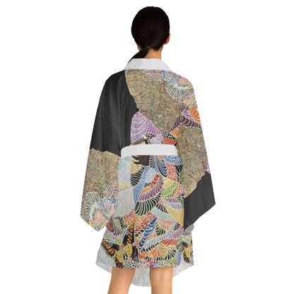 Kimono Robe - 'Loving every piece of me'