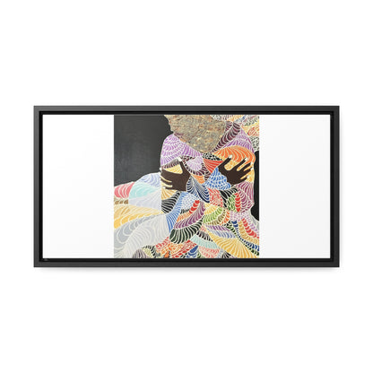 'Loving Every Piece of me' Gallery Canvas Wraps, Horizontal Frame print