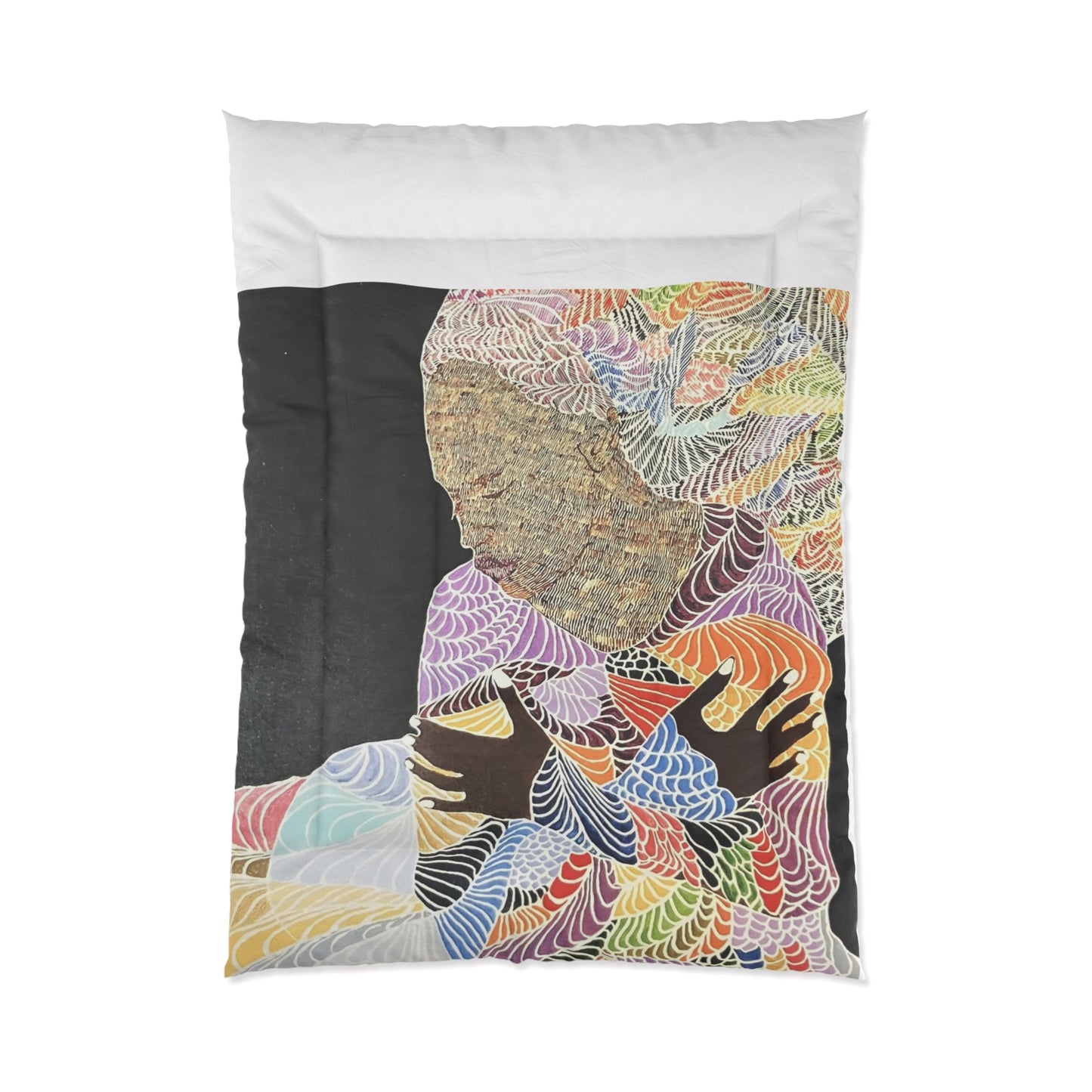 'Loving every Peace of Me 'Comforter