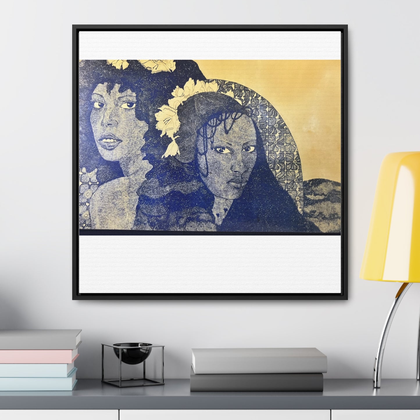 'Sister Twister' Framed Print