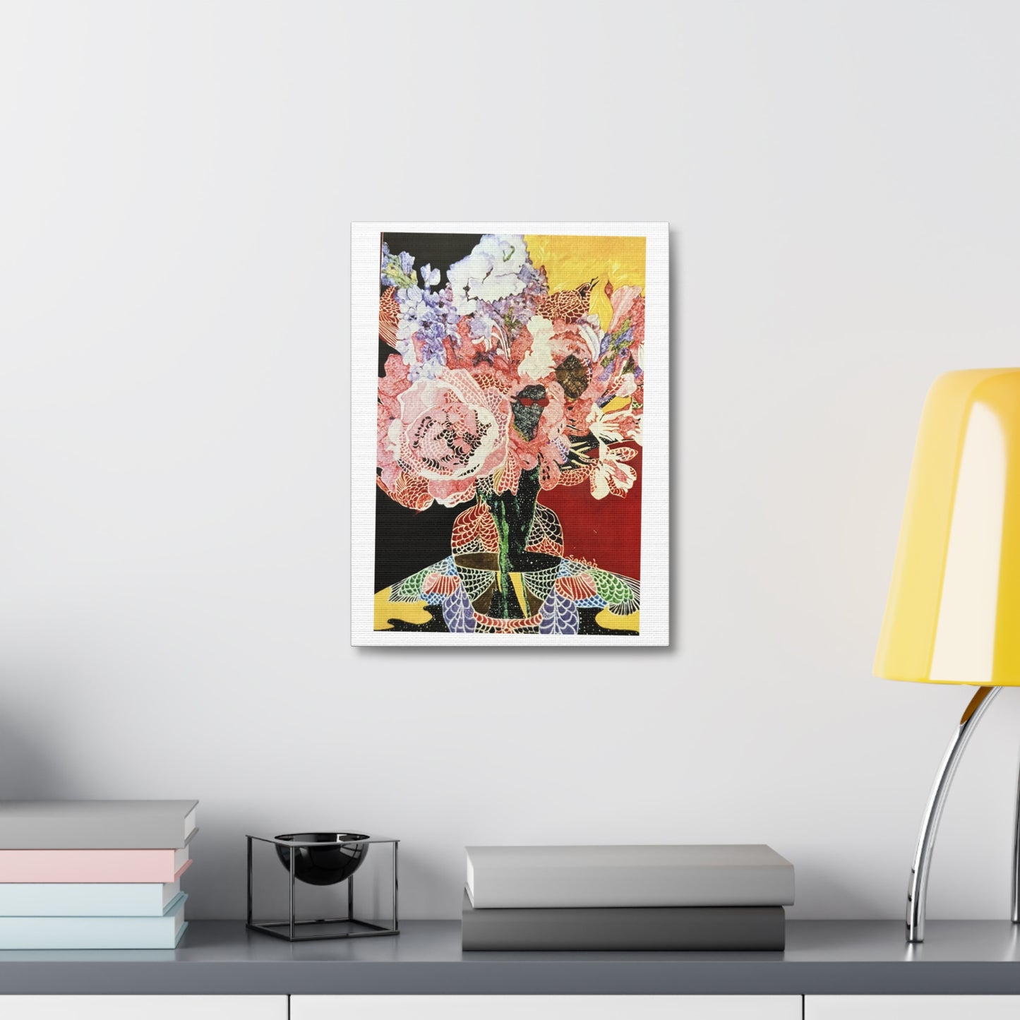 Print-Floral Inspiration Stretched Canvas