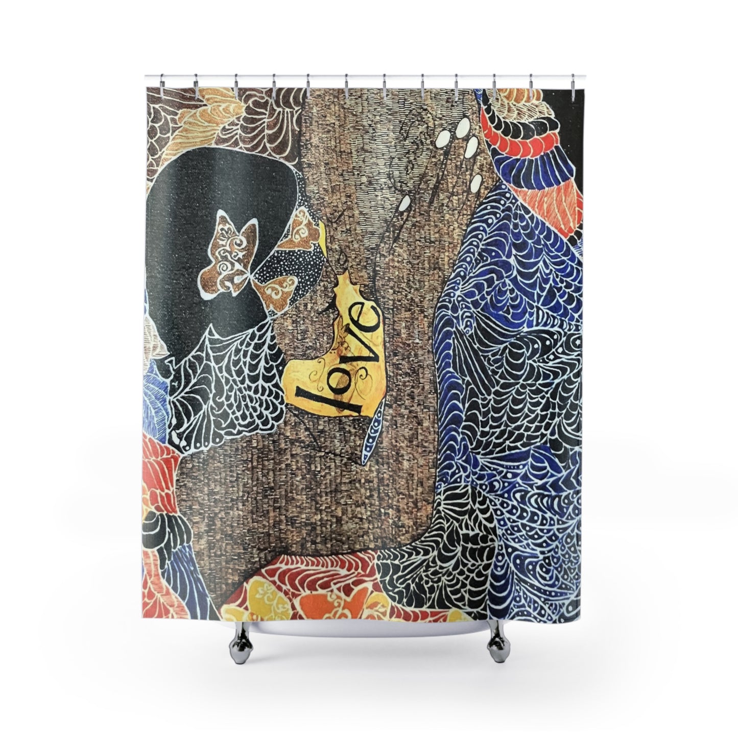 Shower Curtain 'The Art of Love'